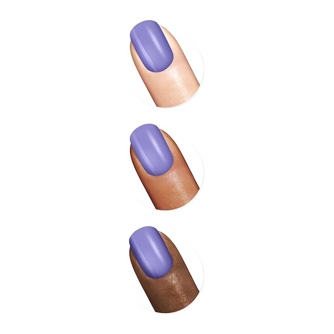 Sally Hansen Miracle Gel™, Knowledge is Flower, Long Lasting, Gel-Like Formula, No UV Lamp Needed, Purple Nail Polish