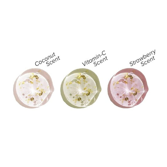 HerMINE Gold Lovers Hydrating Lip Oil with Glitter Long Lasting Nourishing Lip Oils Moisturizing Gel Multi-Packs Softening Clear Glitter