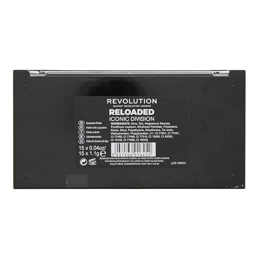 Makeup Revolution Reloaded Palette, Makeup Eyeshadow Palette, Includes 5g