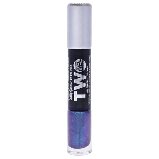 Sally Hansen It Takes Two Miracle Gel™, Hyp-nautical, Long Lasting, Gel-Like Formula, No UV Lamp Needed, Blue Nail Polish
