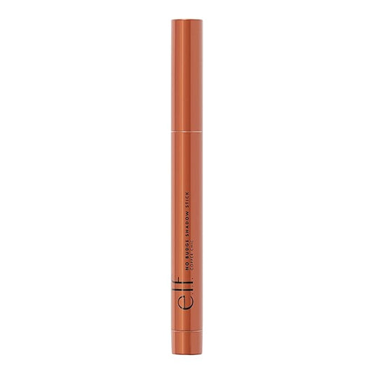 e.l.f. No Budge Shadow Stick, Longwear, Smudge-Proof Eyeshadow, Twist-up Design & Built-in Sharpener, Vegan & Cruelty-Free, Copper Chic