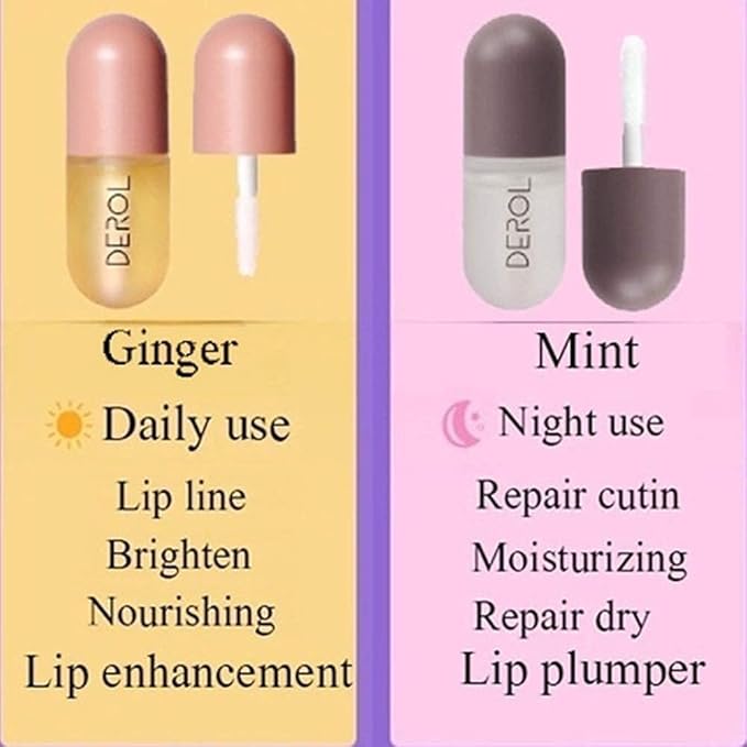 DEROL Lip Plumper by Vafee, Natural Night)