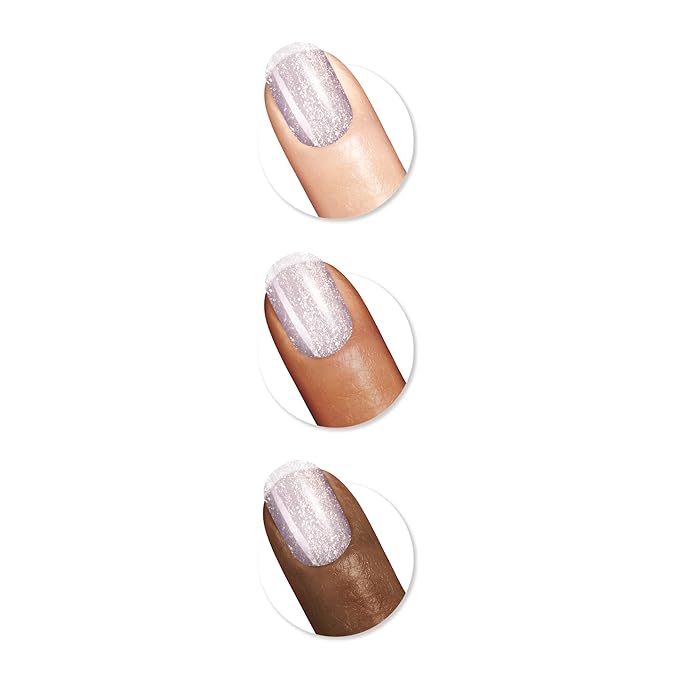 Sally Hansen Miracle Gel™, Pearls Pearl-ple, Long Lasting, Gel-Like Formula, No UV Lamp Needed, Purple Nail Polish