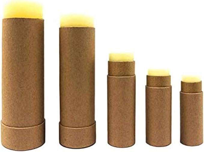 10 Pcs 1oz Cardboard Lip Balm Lotion