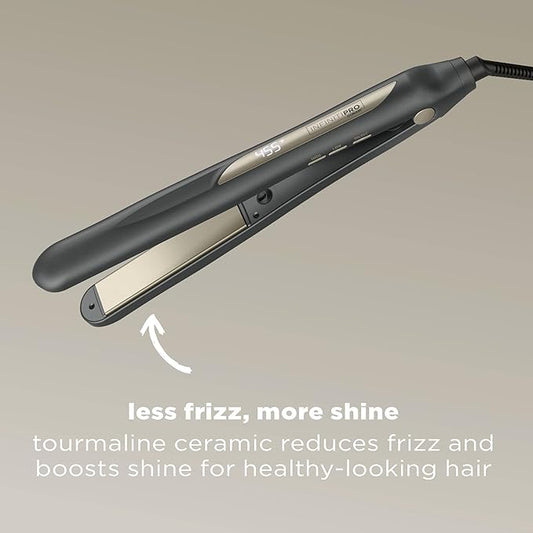 INFINITIPRO by CONAIR Tourmaline Ceramic Flat Iron, 1-inch Digital Flat Iron