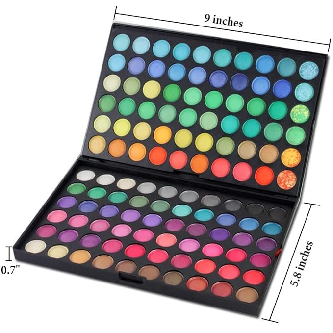 Onwon 120 Colors Makeup Eyeshadow Palette Natural Nude