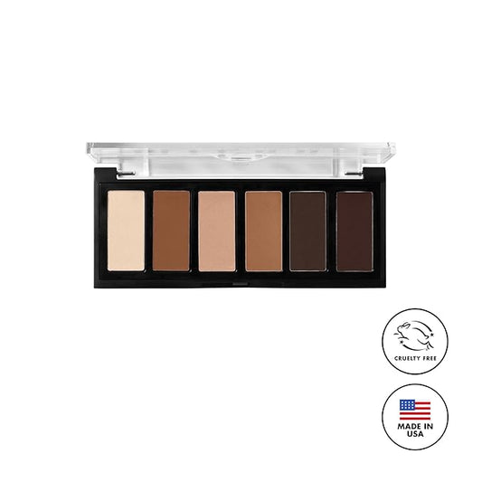 Milani Gilded Mini Eyeshadow Palette with 6 Matte & Shimmer Hues - Whiskey Business