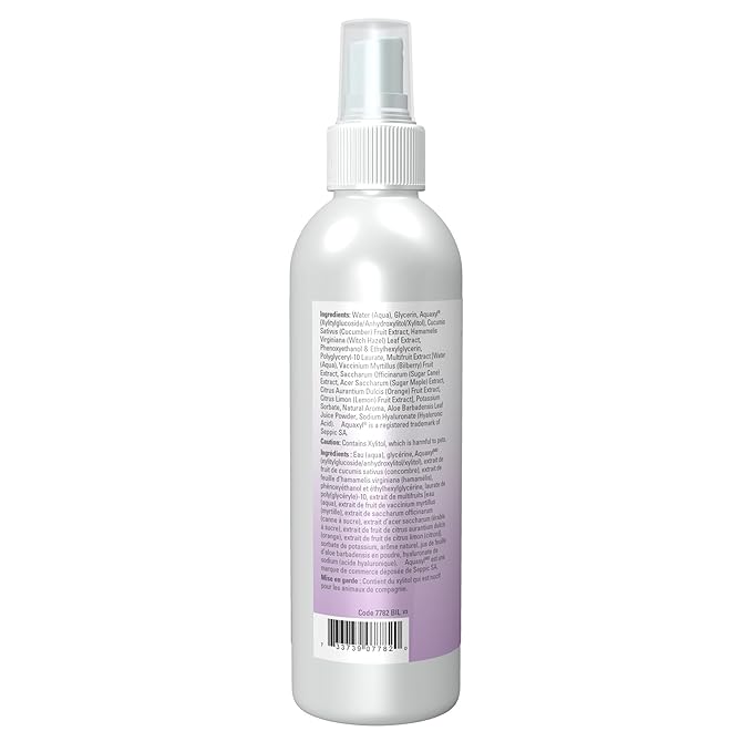 NOW Foods Solutions, Hyaluronic Acid Hydration Facial Mist with Aloe Vera and Cucumber Extracts, 4-Ounce
