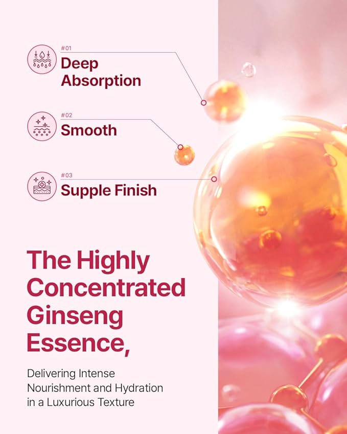 Donginbi Red Ginseng Daily Defense Essence - Antioxidant Serum for Face, Korean Red Ginseng Skin Care, 2.03 floz / 60ml