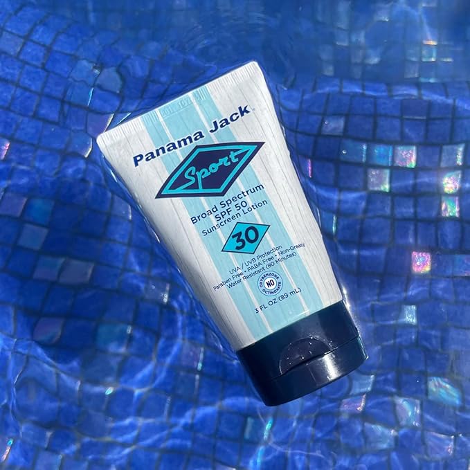 Panama Jack Sport Sunscreen Lotion - Non-Greasy,