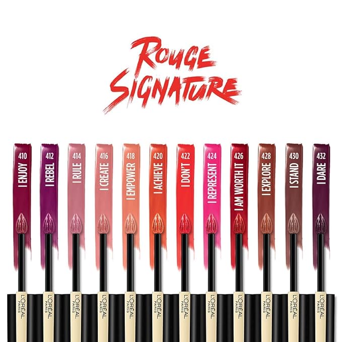 L’Oréal Paris Makeup Rouge Signature Matte Lip Stain,