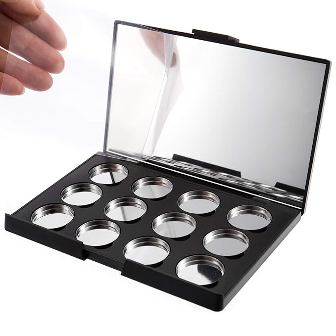 Empty Magnetic Eyeshadow Makeup Palette with Mirror
