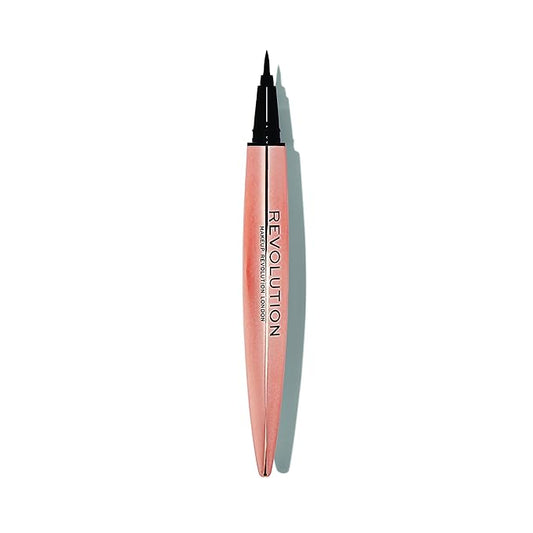 Revolution, Renaissance Flick Liquid Eyeliner, Long-Lasting Liner with Easy Application, Vegan & Cruelty-Free, 0.95 oz