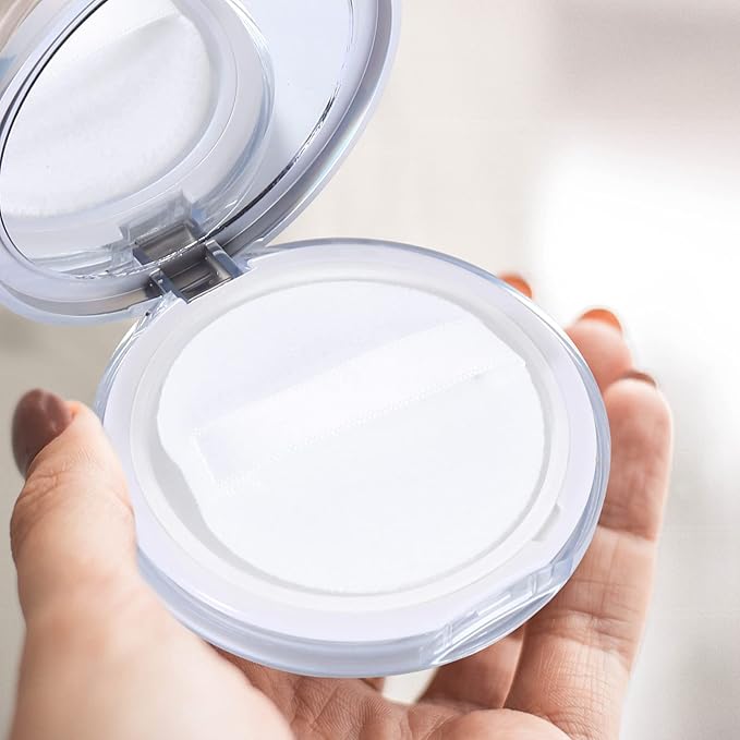 Artibetter Empty Reusable Powder Box 2pcs Loose Powder 5g