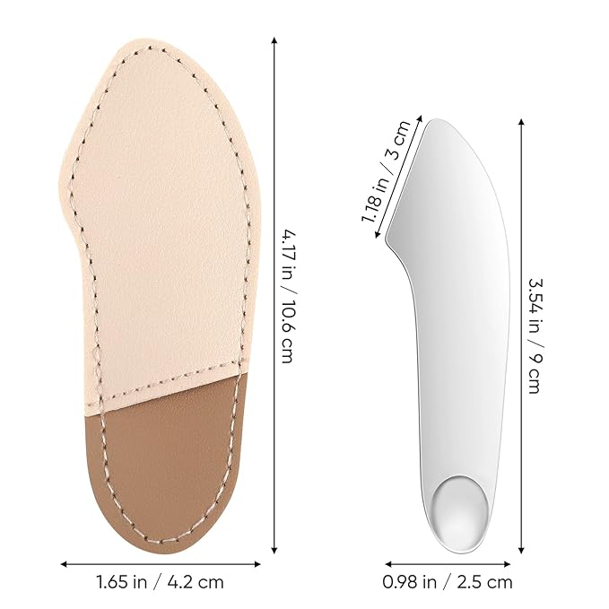 POPETPOP Makeup Spatula Foundation Spatula- Korean Cosmetic Spatula,