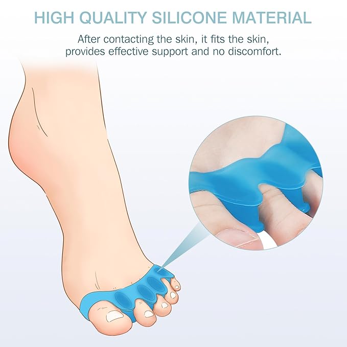 2 Pcs Toe Spacers for
