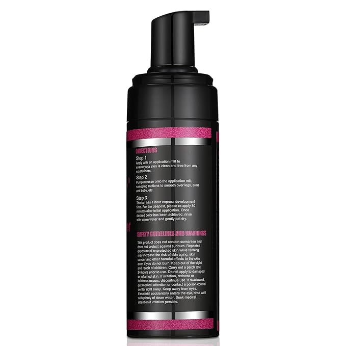 Cathy Doll Cruelty Free Sunless Tanning Mousse Natural Self Tanner Mousse Self Tanning Mousse For Fair Skin Body Face