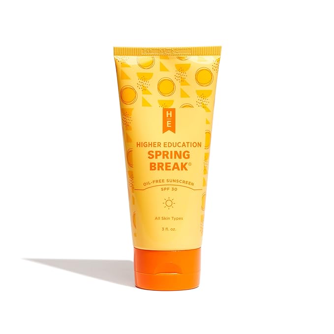 Higher Education Skincare SPRING BREAK