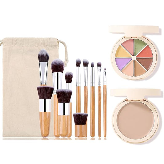 Professional Makeup Cream Contour Palette, Joyeee 8 Colours