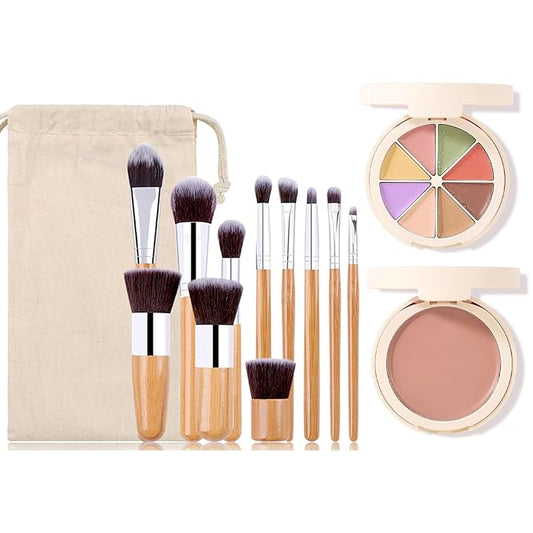 Professional Makeup Cream Contour Palette, Joyeee 8 Colours