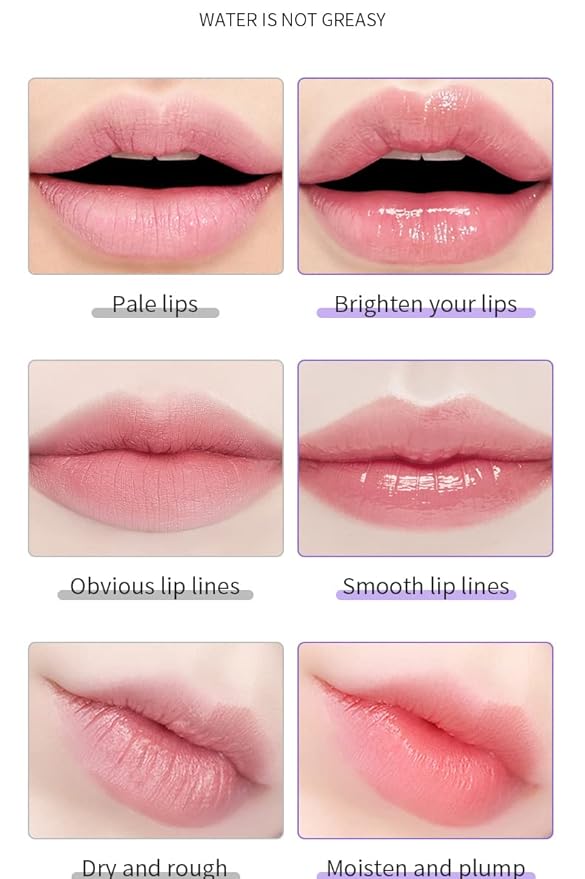 Lip Plumper Lip Mask Set, 2PCS Moisturizing