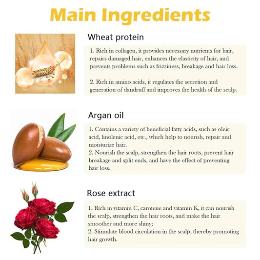 Moroccan Hair Treatment Masks, Hydrating Argan Oil Hair