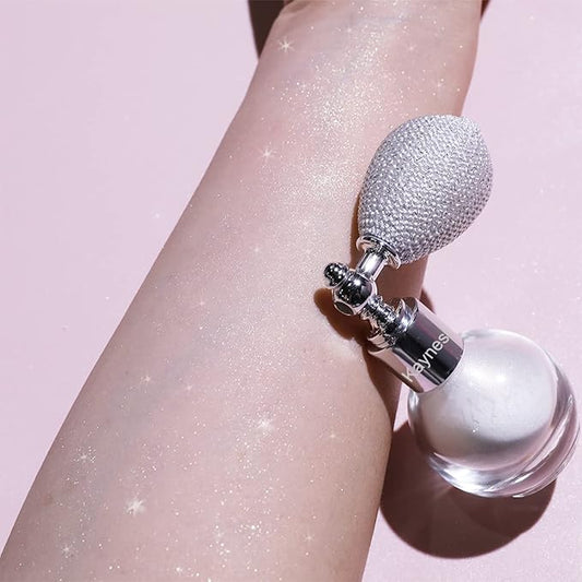 Highlighter Powder Spray, Longwear Glitter Spray for Body,