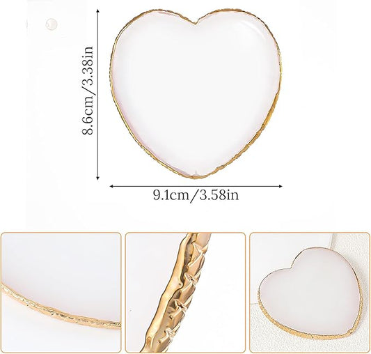 Resin Nail Art Palette, Makeup Palettes Nail Mixing