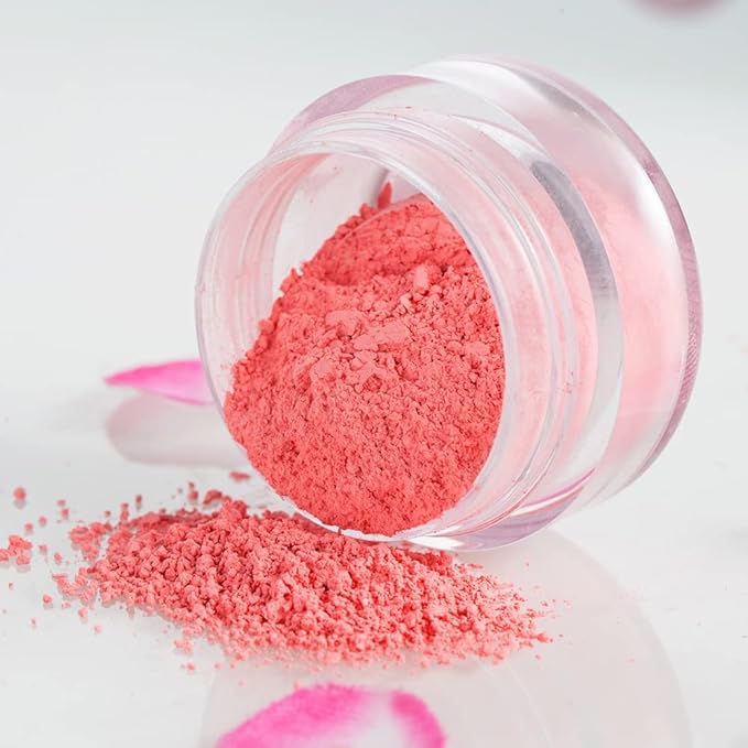 ROUSE Face Blush Powder Makeup Soft Mushroom Blush (Coral Red)