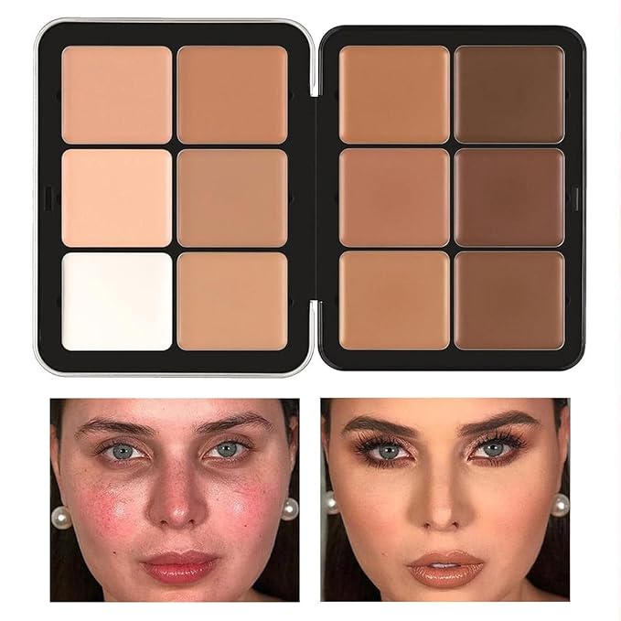12 Color Concealer Palette & 12 Colors Blush