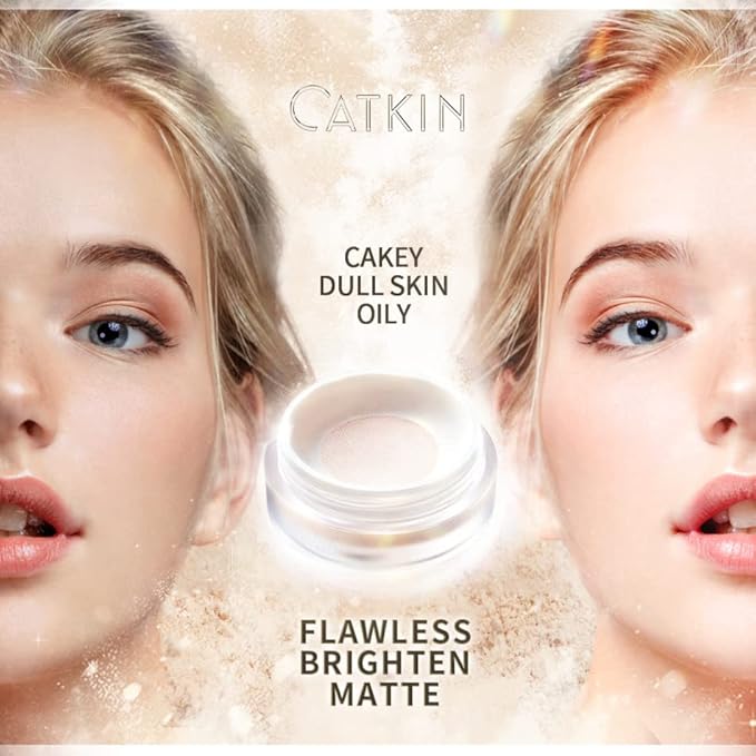 CATKIN Dreamworld Air Makeup Loose Powder Setting Finishing shimmer (C02)