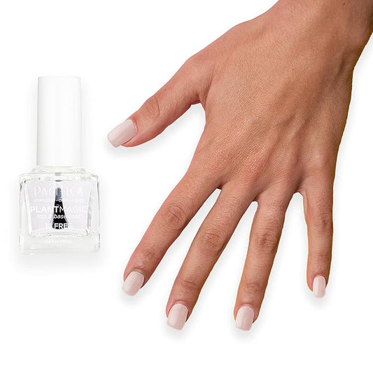 Pacifica Natural Nail Polish – Plant Magic Translucent Pearl White Nail Polish - Plant Based, Non-Toxic & Clinically Tested - Lasting Colors, Chip-Resistant, Clean Beauty, Dermatologist Approved Matte