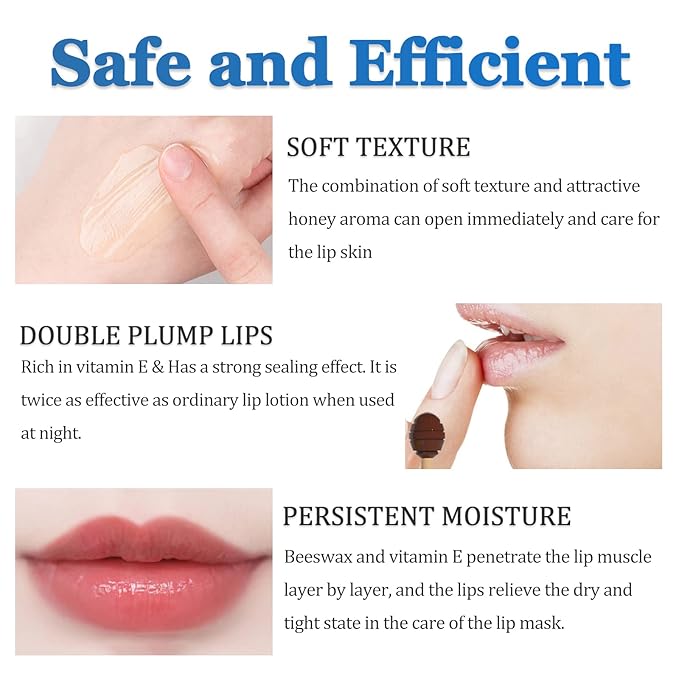 Ginger Lip Mask Magical Lip Plumper, Lines