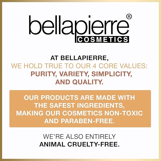 Bellapierre Shimmer Powder | Paraben Free | Vegan - Beige 35g