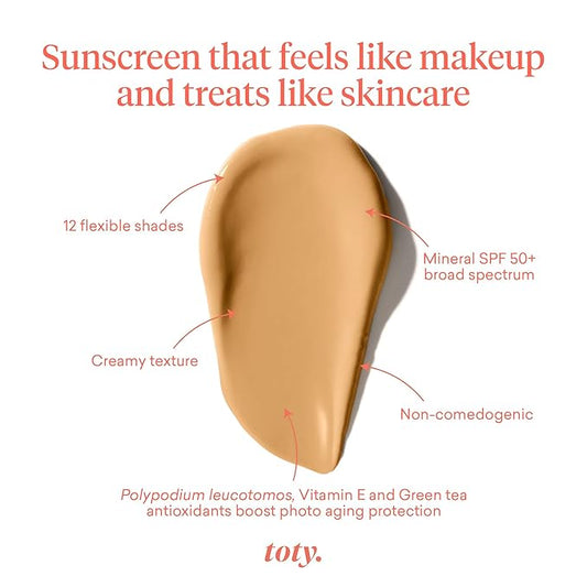Ilumina CC Cream SPF 50+, 100% Mineral Color PEACHY BEIGE
