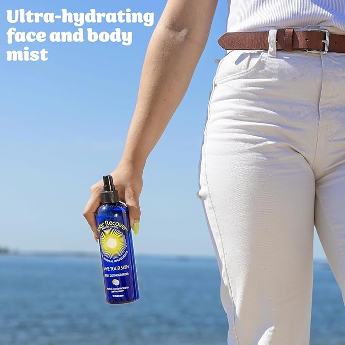 After Sun Moisturizing Spray 2 Pack (12 Ounce Each) - Hydrating Facial & Body Mist - 2460 Sprays of Sunburn Relief With Vitamin E & Calendula - Lotion Delivered in Water For Healthy Skin