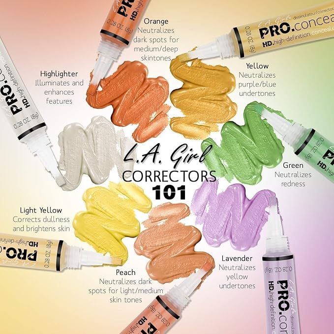 L.A. Girl Pro Conceal HD Concealer, Highlighter, 0.28 0.28 Ounce