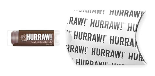 Hurraw! Hazelnut Tinted Lip Balm: (Sheer