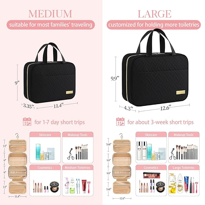 Hotor travel toiletry bag -