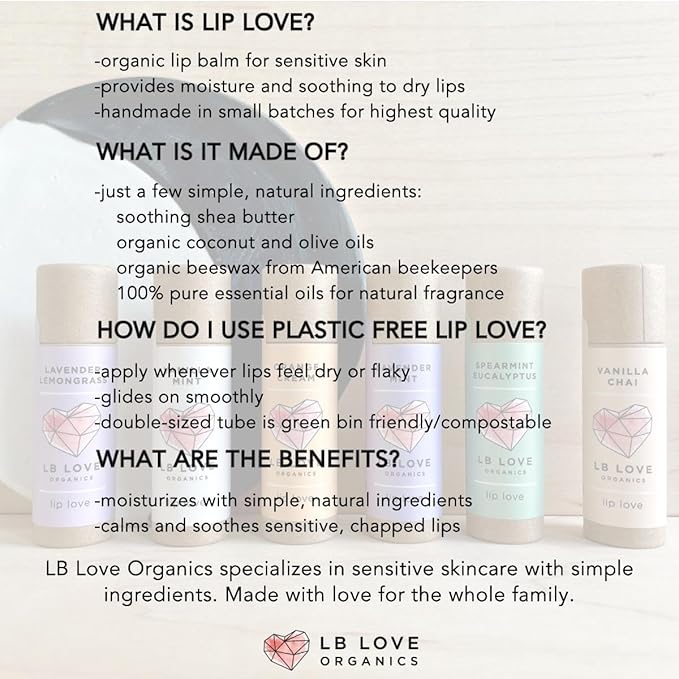 Plastic Free Lip Love | Jumbo (Vanilla