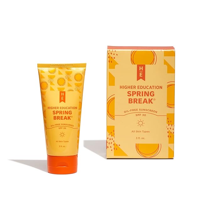 Higher Education Skincare SPRING BREAK