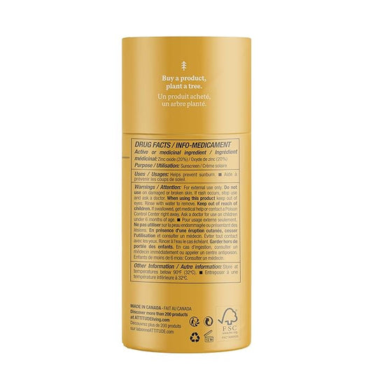 ATTITUDE Sunscreen Stick, Broad Spectrum