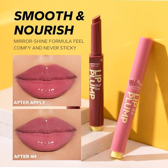 MAEPEOR Hydrating Lip Plumper 12 Colors Balm（Color