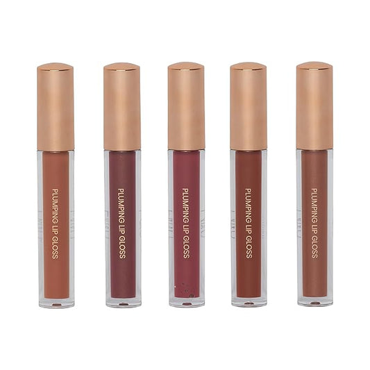 BFY Cosmetics 5-Pack Plumping Lip Gloss - Warm