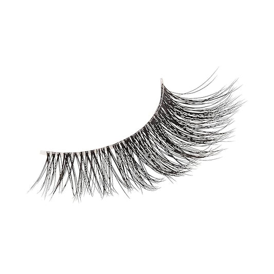 KISS Lash Couture LuXtensions Collection False Eyelashes, Flat Lash Technology, Super Slim Lash Band, Real Lash Extension Fibers, Reusable, Contact Lens Friendly Strip Lashes, Style Classic, 1 Pair