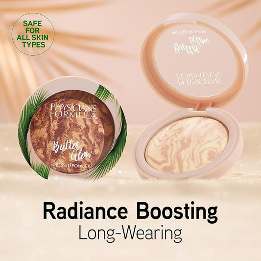 Physicians Formula Butter Glow Pressed Powder, Natural Glow,