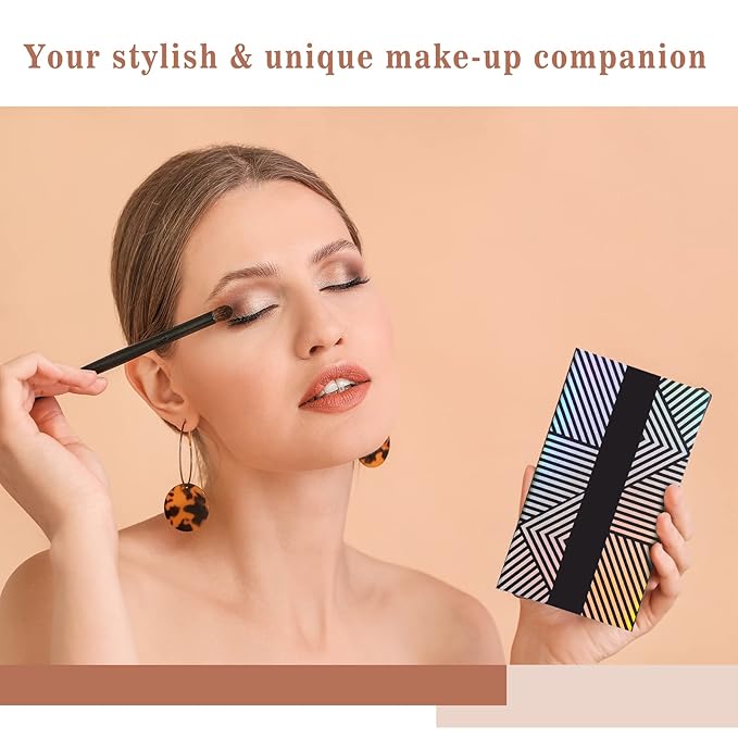 Lolalet 2 Pack Magnetic Makeup Palettes, Empty Magnetic