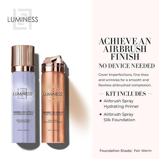 LUMINESS Silk Spray Airbrush Foundation Makeup & Hydrating Satin Finish