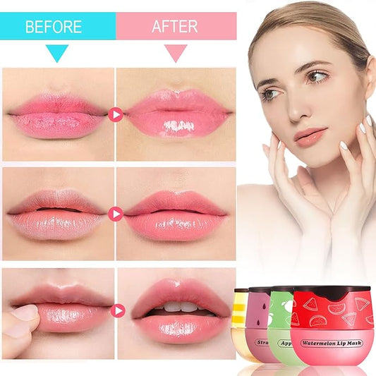 Honey Lip Balm Pot, 3 Pcs Exfoliator