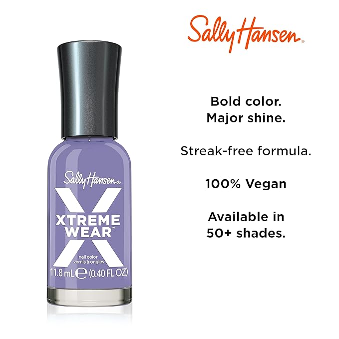 Sally Hansen Xtreme Wear, Day Dreamer, Nail Polish, Doesn't Chip, Beautiful Colors, Long Lasting, Fade Resistant, Easy to Apply, 0.4oz